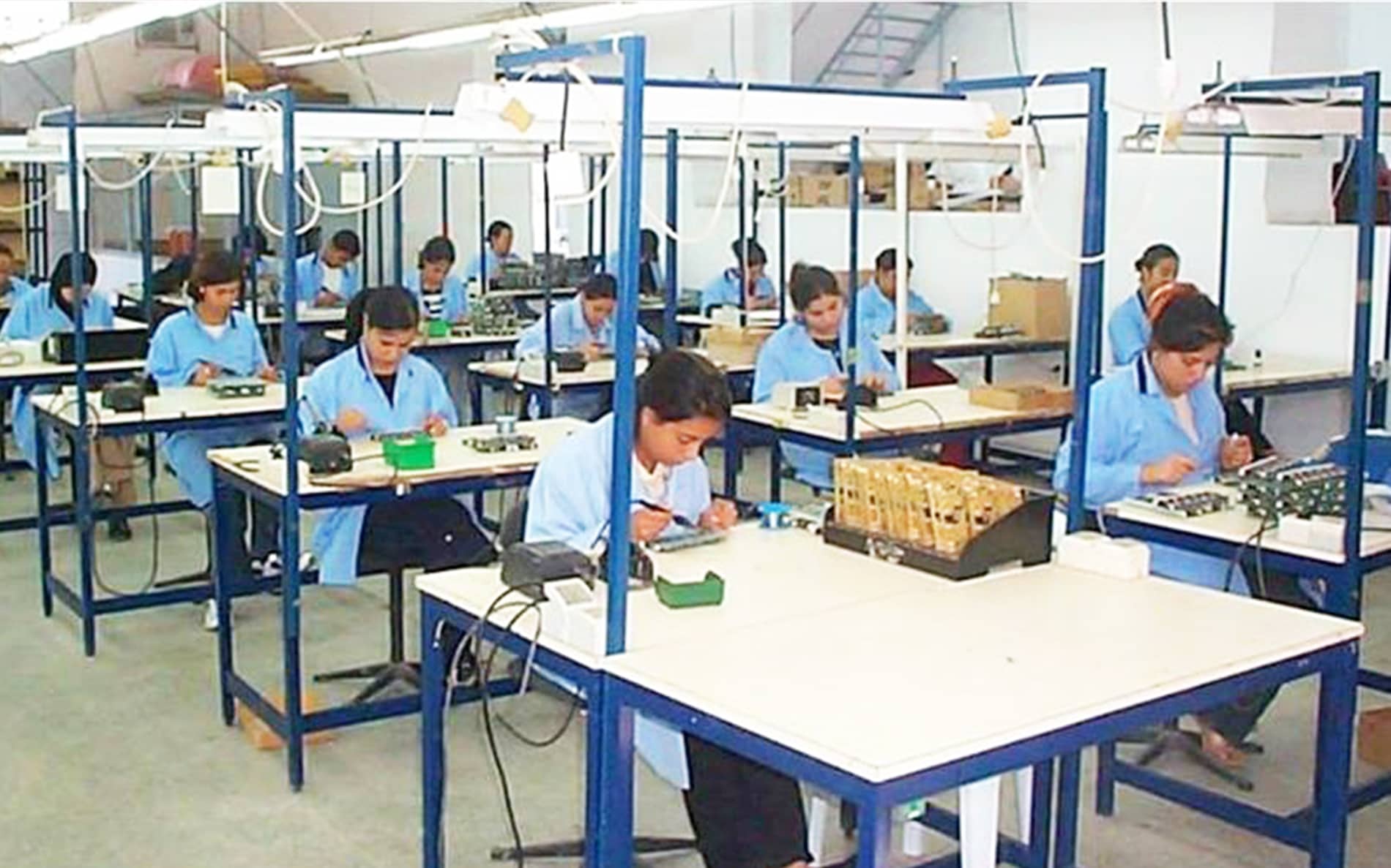 Starz Production Line in 2001